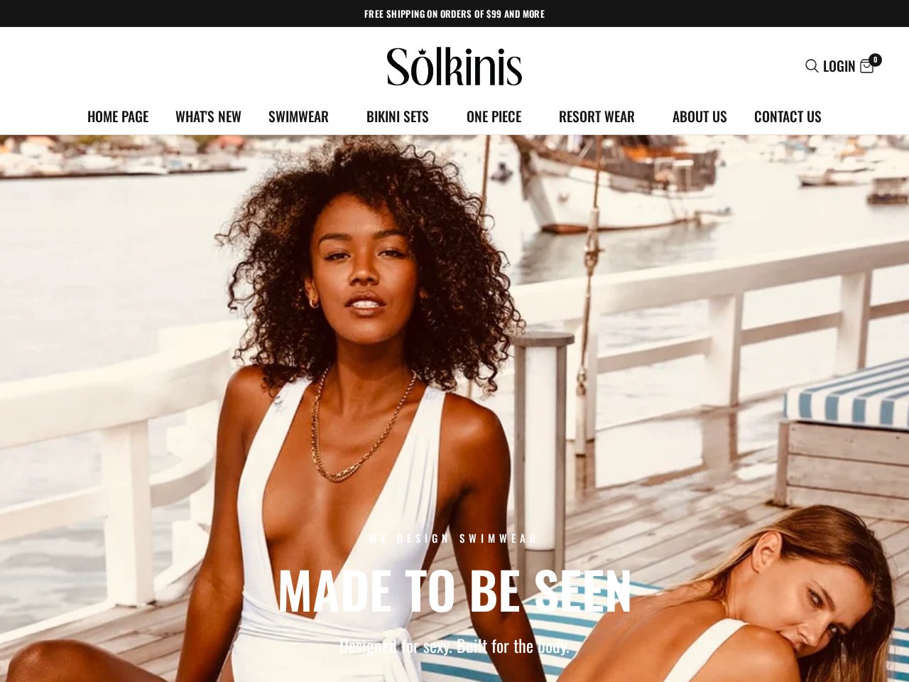 Solkinis website screenshot